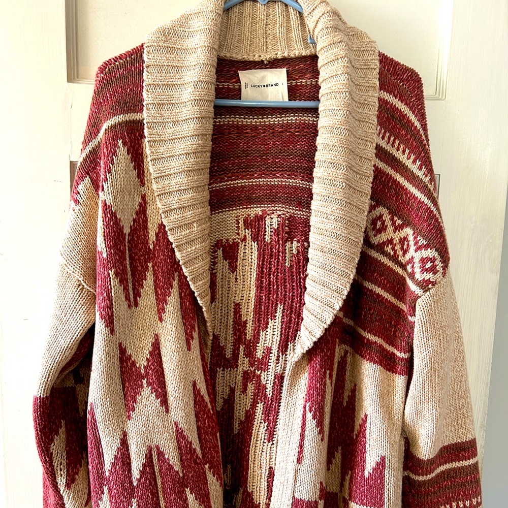 NWOT Lucky brand cardigan sweater